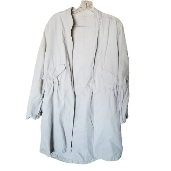 Aritzia Babaton  Clarence Jacket Linen Lyocell Cream - Picture 1 of 15